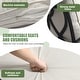 preview thumbnail 11 of 31, Outdoor Patio Metal 74" W Sofa/ 50" W Loveseat with Cushions