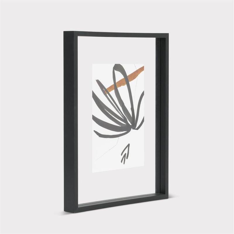 Floating Frame Minimalism L Black - Black