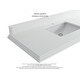 preview thumbnail 71 of 128, Willow Collections 36 in x 22 Aberdeen Freestanding Left Offset Sink Bathroom Vanity with Quartz or Marble Countertop