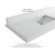 preview thumbnail 49 of 128, Willow Collections 42 x 22 Parker Single Bowl Sink Bathroom Vanity with 2 in Quartz