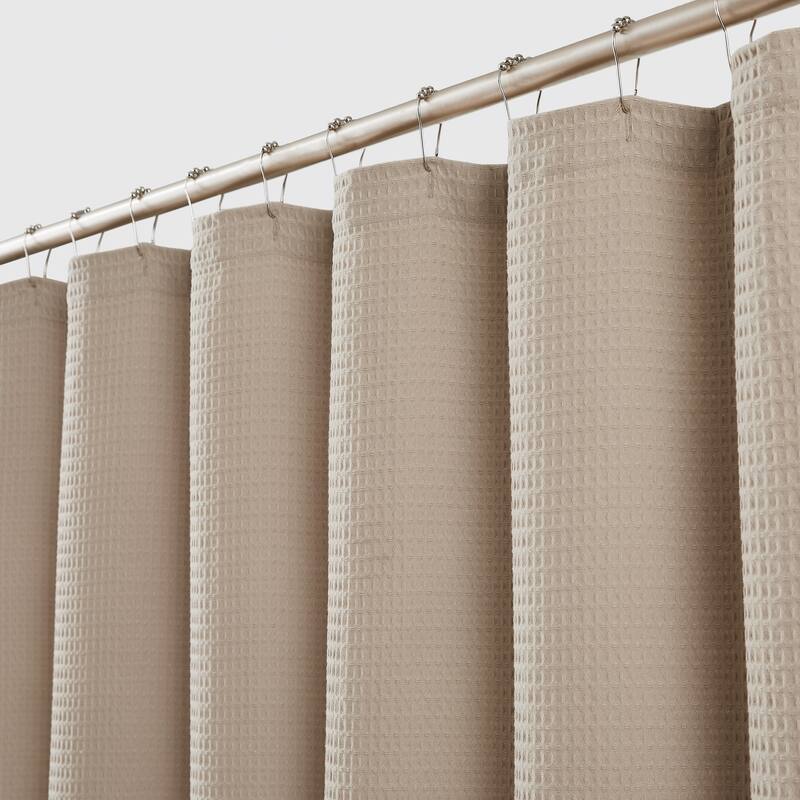 Cannon Heritage Cotton Waffle 72x72 Shower Curtain