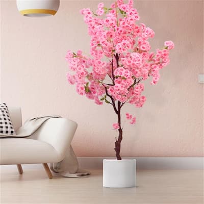 150cm Artificial 3-layered Cherry Blossom Tree - Pink