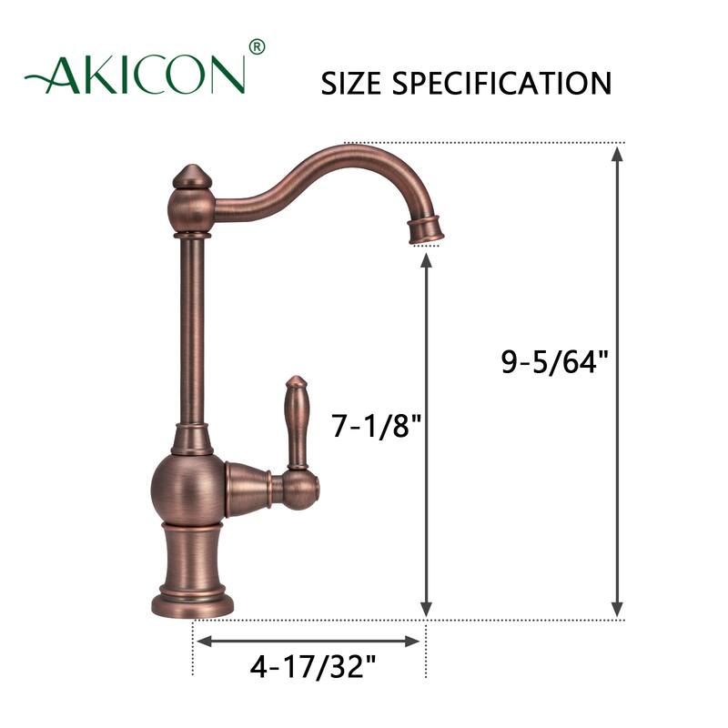 One-Handle Drinking Water Faucet for Cold Water