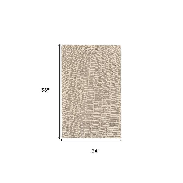 32x24 Rug Rectangle Abstract Casual Style Area Rug - 36' X '24' X '0.31 - Bed ...
