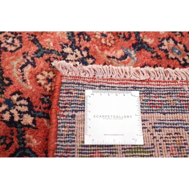 ECARPETGALLERY Hand-knotted Andelz Dark Copper Wool Rug - 3'2 x 11'4