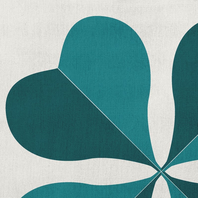 Lucky Clover St. Patrick's Day Decorative Throw Pillow