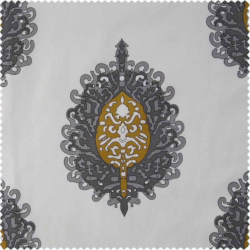 Exclusive Fabrics Mayan Printed Cotton Tie-Up Window Shade - 46 X 63