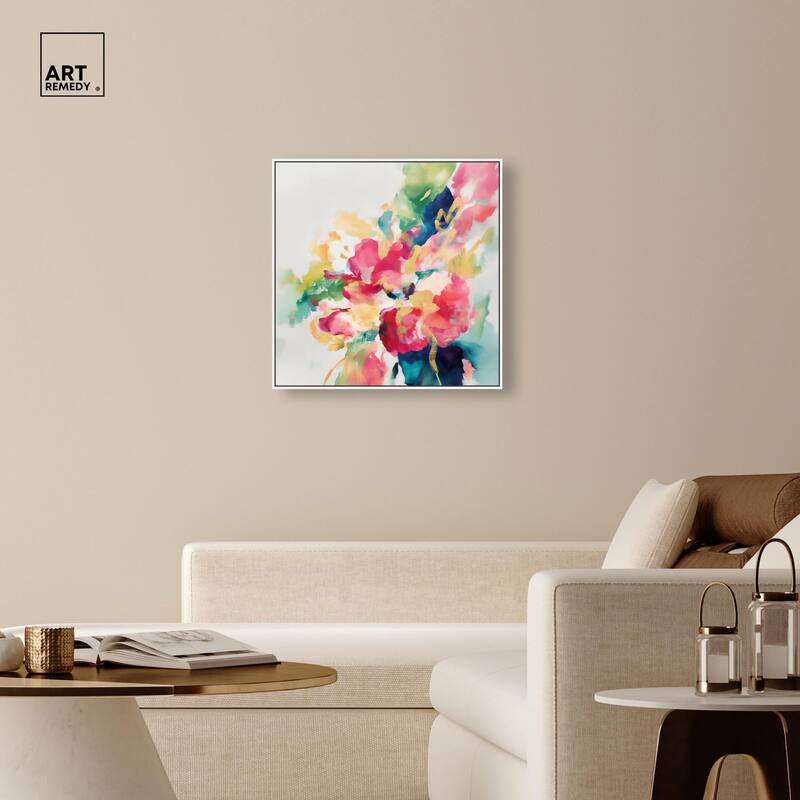 Essence of a Flower I Canvas by Art Remedy