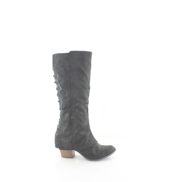fergie black boots