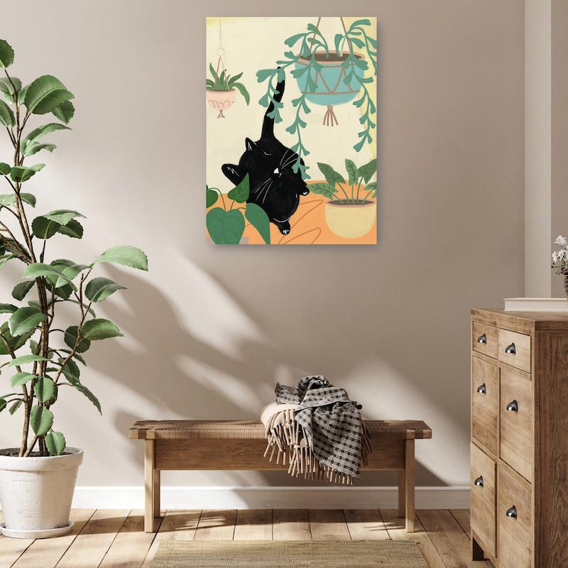 Jungle Cats I By Studio Arts Canvas Art Print