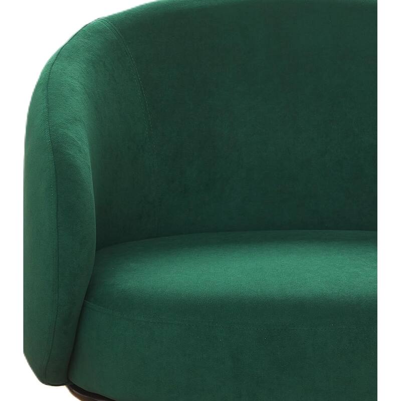 US Pride Furniture Luxury and Elegance Modern Channel Chair with Velvet Fabric Material Dense Foam and Heavy Webbing