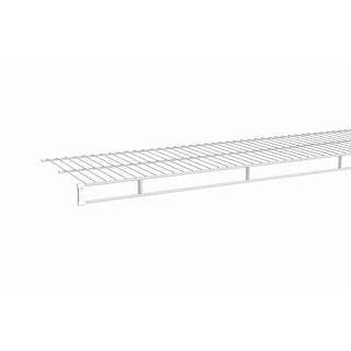 ClosetMaid White Wire Shelf & Rod Closet Shelving