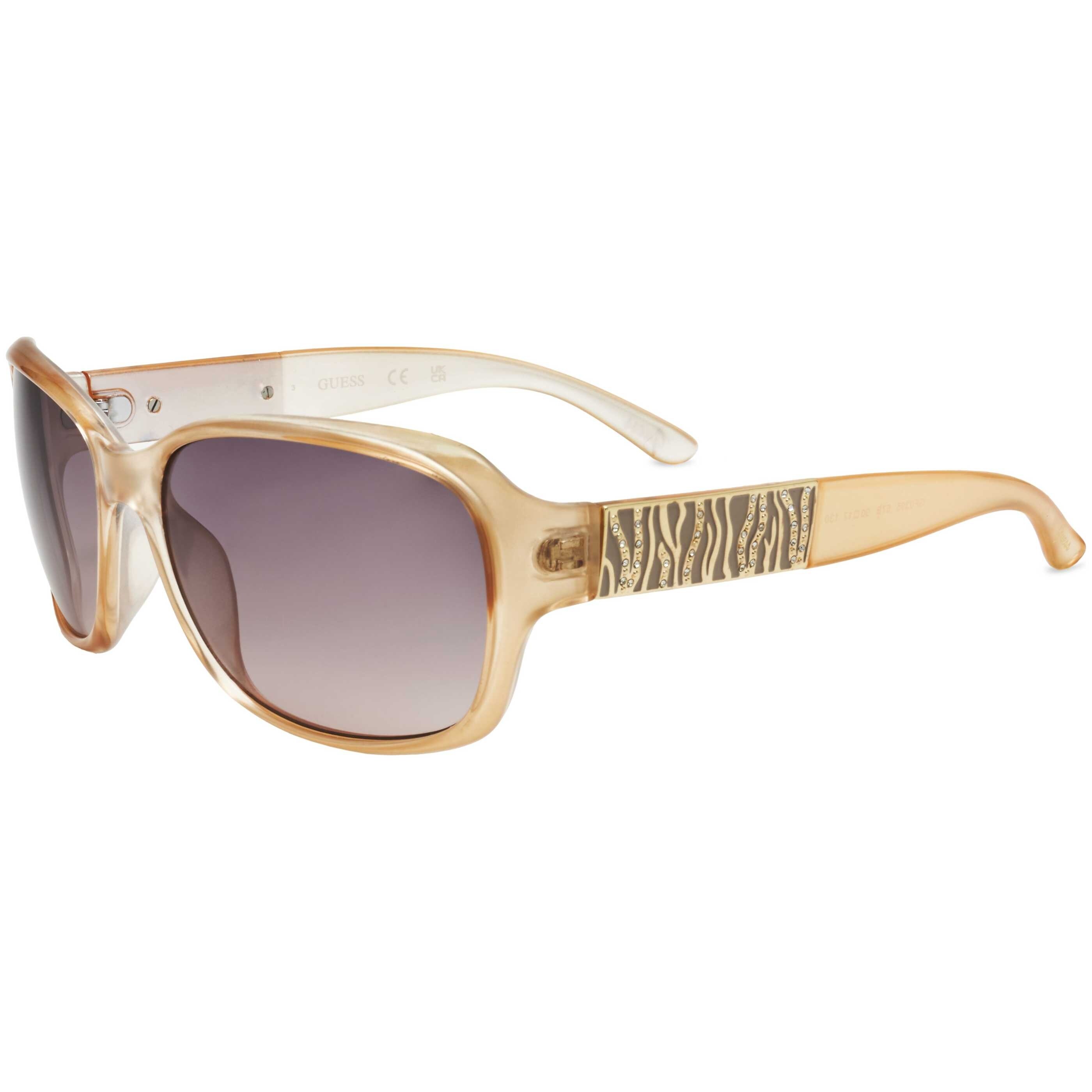 NWT Guess Women\'s Factory 56mm Shiny Beige Sunglasses, model GF0428-57F-56. Guess Women main image 3