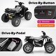 preview thumbnail 33 of 36, 24V Kids Ride-On Electric ATV with Wireless Connection for Toddlers 3-8 Years Old - 42" x 25" x 29"