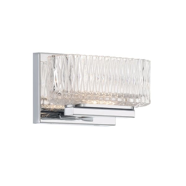 slide 2 of 3, Minka Lavery 2001-L Sparren 5" Tall LED Bathroom Sconce