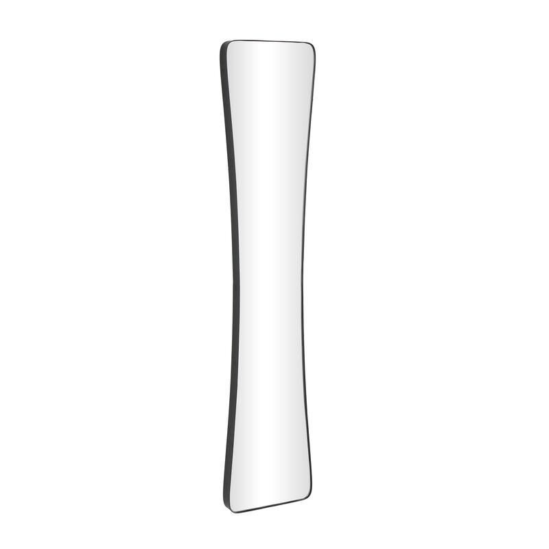 Black or Gold Metal Tall Abstract Room Wall Mirror