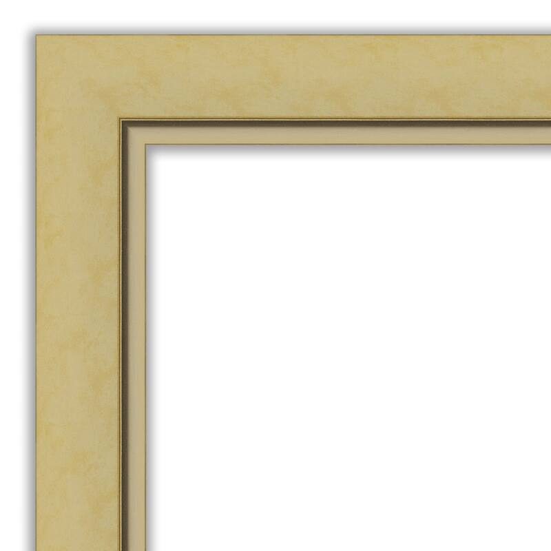 Landon Gold Narrow Framed Black Corkboard Bulletin Board