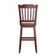 preview thumbnail 63 of 61, Eleanor Slat Back Wood Swivel Stool by iNSPIRE Q Classic