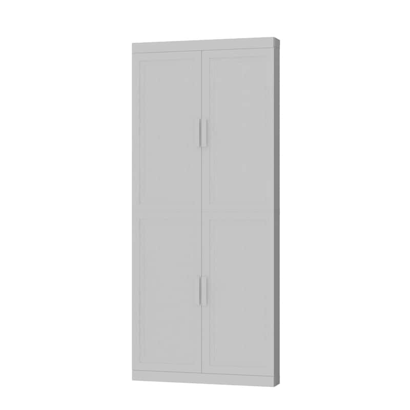 72" Corner Cabinet Free-Standing Corner Storage Organizer Sideboard