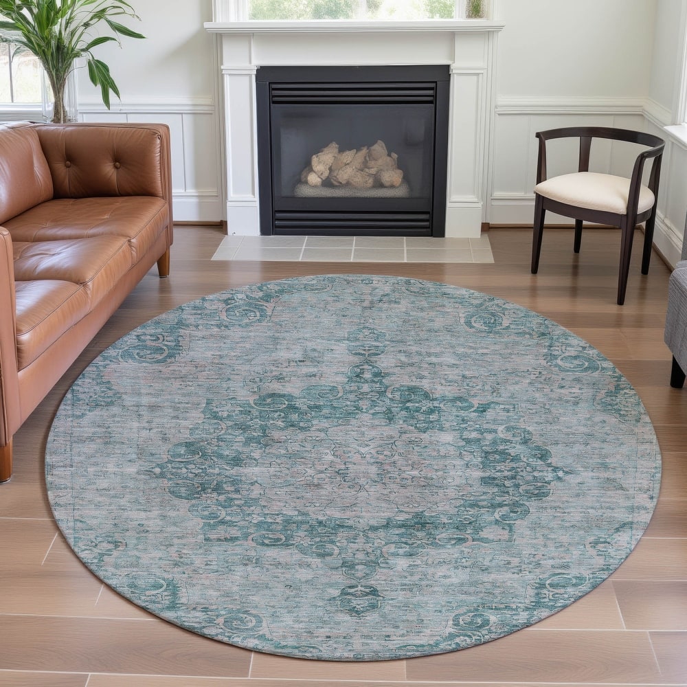 Premium Washable Super Soft Vintage Traditional Mayfield Rug