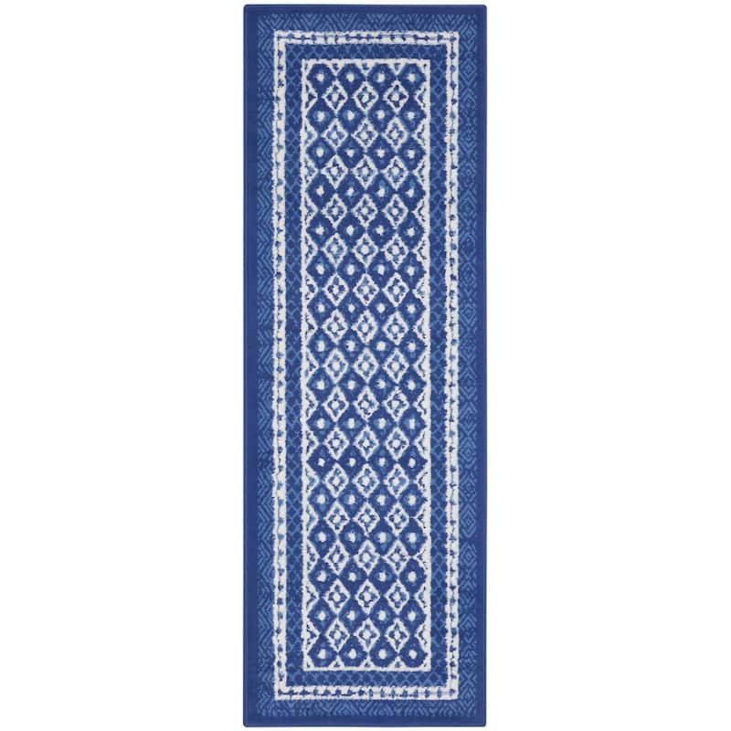 Nourison Whimsicle Geometric Moroccan Bordered Area Rug