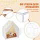 preview thumbnail 14 of 26, Kids Play Tent for Indoor and Outdoor, Yurt Tent for Boys and Girls