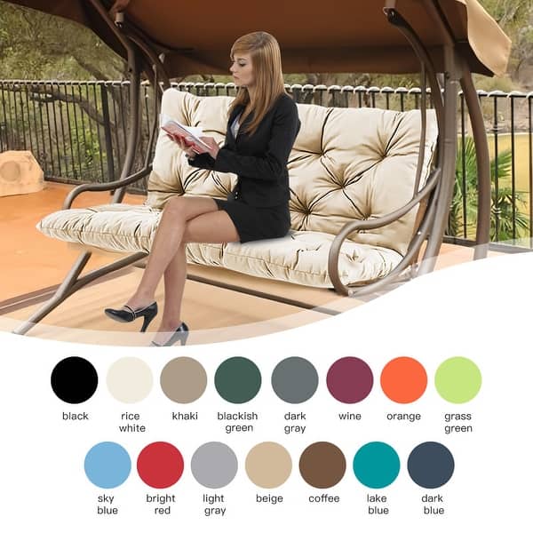 Sunbrella 54 Inch Porch Swing Cushion Seat Cushion Chaise Lounge
