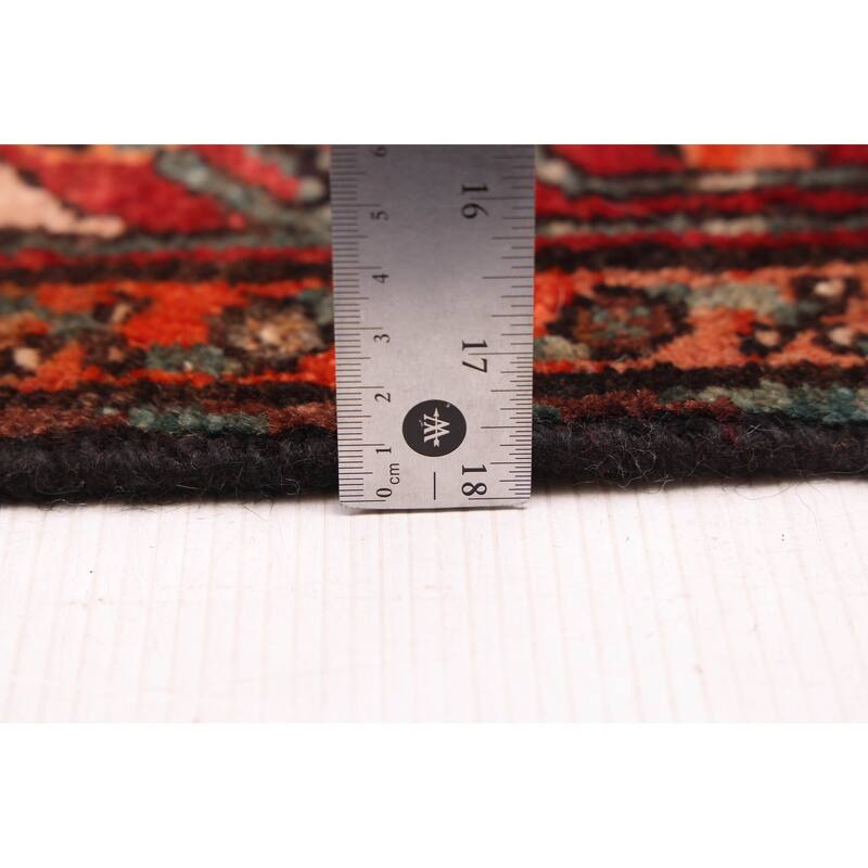 ECARPETGALLERY Hand-knotted Andelz Dark Red Wool Rug - 3'5 x 7'9