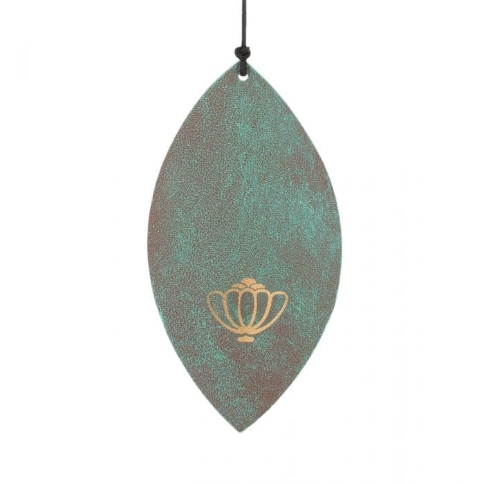 Patina Breeze Chime 40 - Black - 6.25"x6.25"x40"