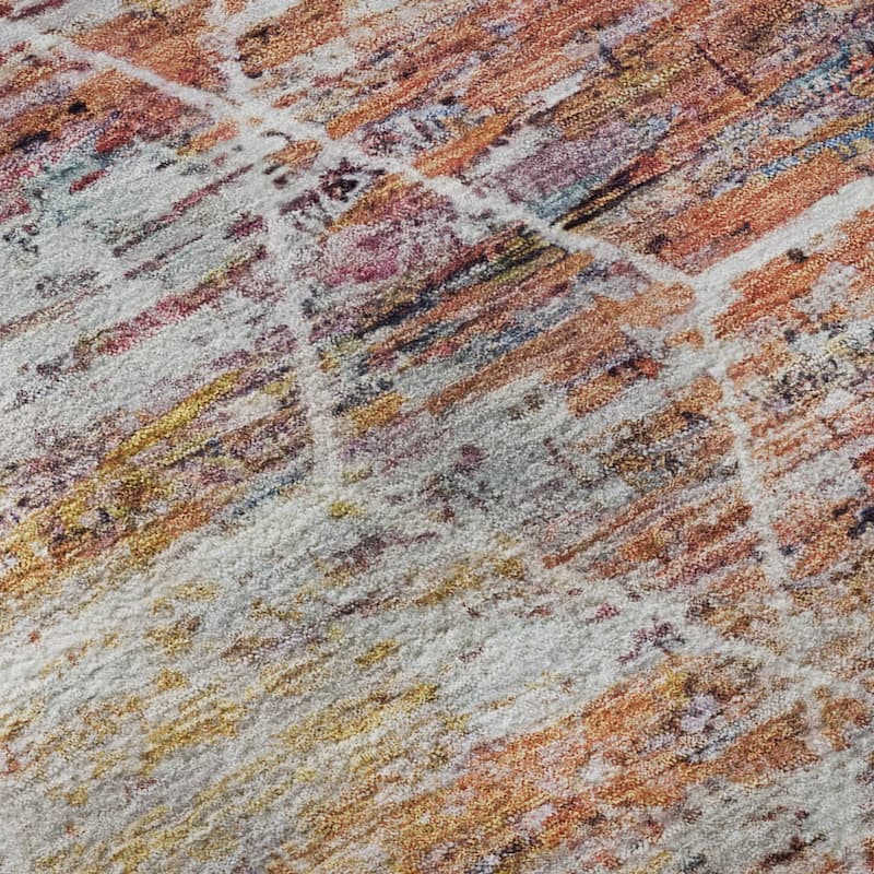 Premium Washable Super Soft Geo Abstract Mayfield Rug