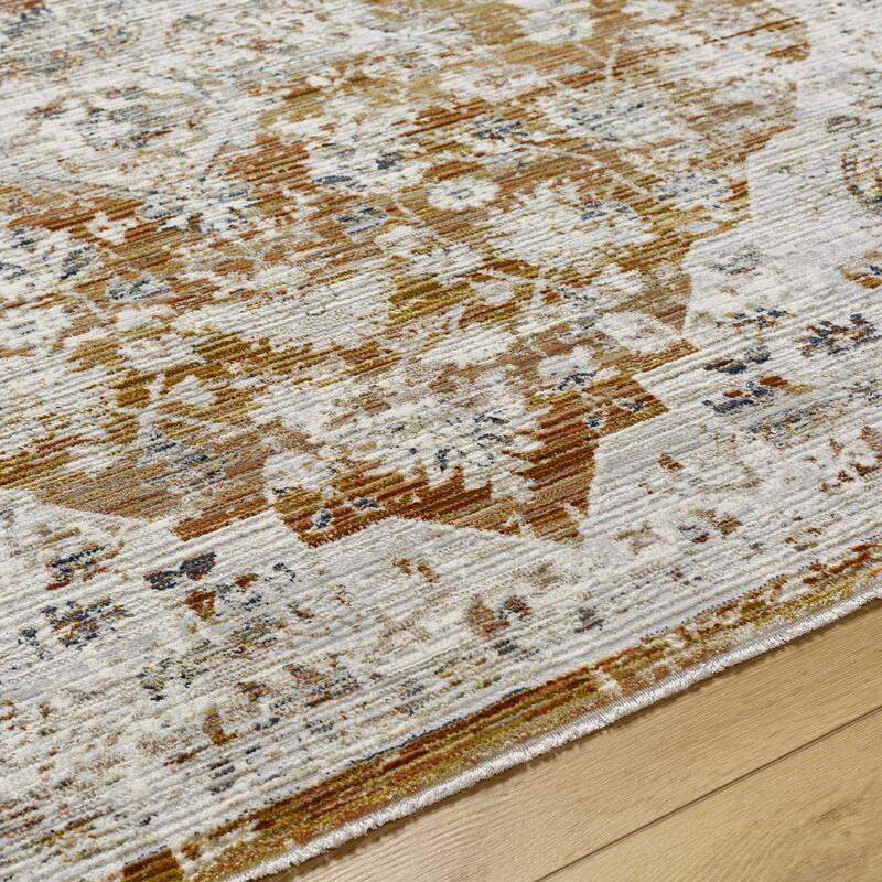 Livabliss Edmonton Classic Border Area Rug