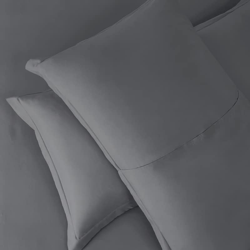 Emperyan 3 Piece Duvet Cover Sets, Soft Double Brushed Duvet Covers with Button Closure