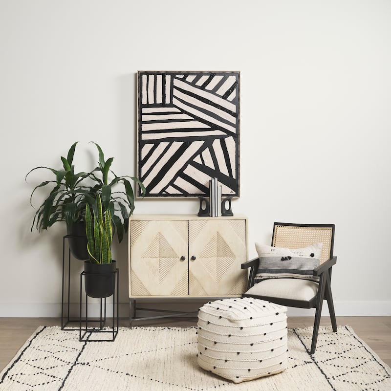 Clay Pattern I Framed Art Print