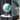 Teal Aluminum Globe