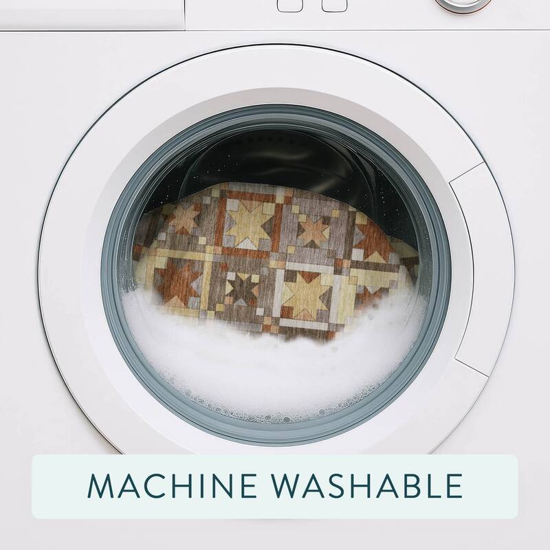 Machine Washable Indoor/ Outdoor Global Goddard Chantille Rug