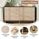 preview thumbnail 6 of 6, 47-Inch Dresser for Bedroom with 6 Drawers, Double Wide Chest of Drawers