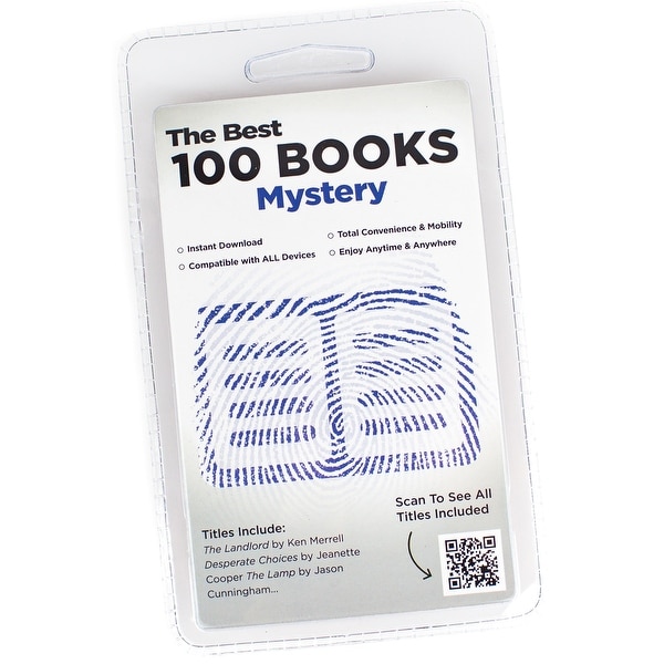 100 Mystery Book Collection - Instant Library