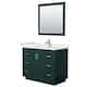 Option Green, Nickel Trim, White Quartz Top