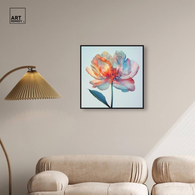 Peony Phases Canvas by Art Remedy