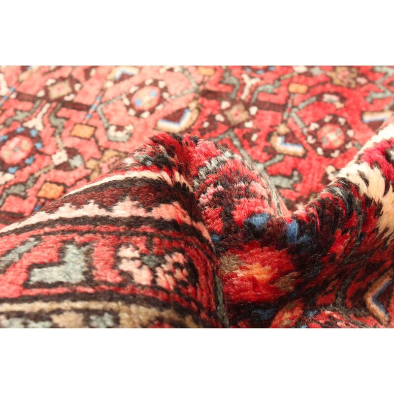 ECARPETGALLERY Hand-knotted Andelz Red Wool Rug - 3'3 x 5'7