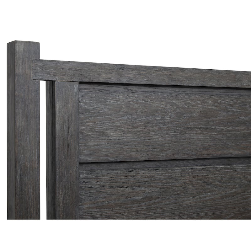 Magnussen Home Plum Creek Ravenwood Black Panel Storage Bed