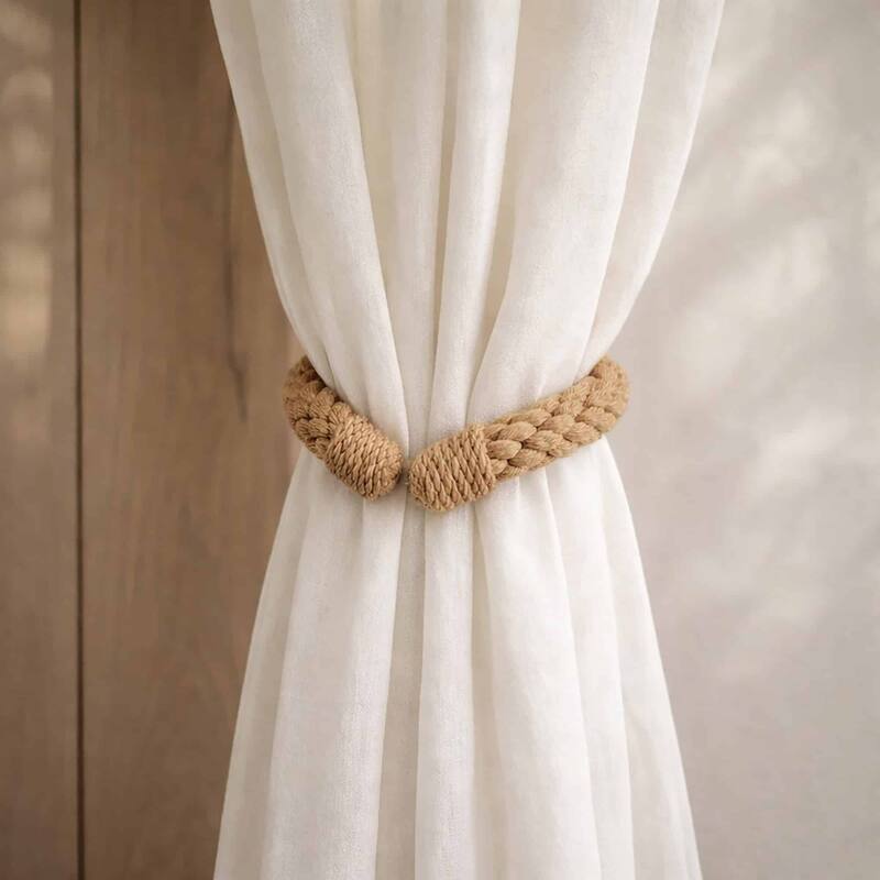 Elegant Rope Curtain Tie Backs Decorative Holdbacks