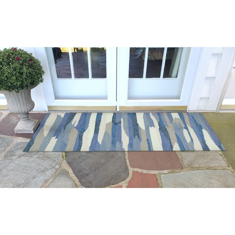Liora Manne Capri Cloud Indoor/Outdoor Rug Aruba