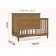 preview thumbnail 5 of 8, Penelope 6-in-1 Convertible Crib - Greenguard Gold Certified