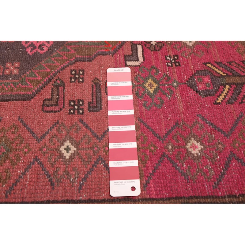 ECARPETGALLERY Hand-knotted Antalya Vintage Pink Wool Rug - 4'1 x 6'3