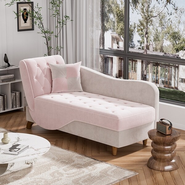 Lounge chaise with storage sale
