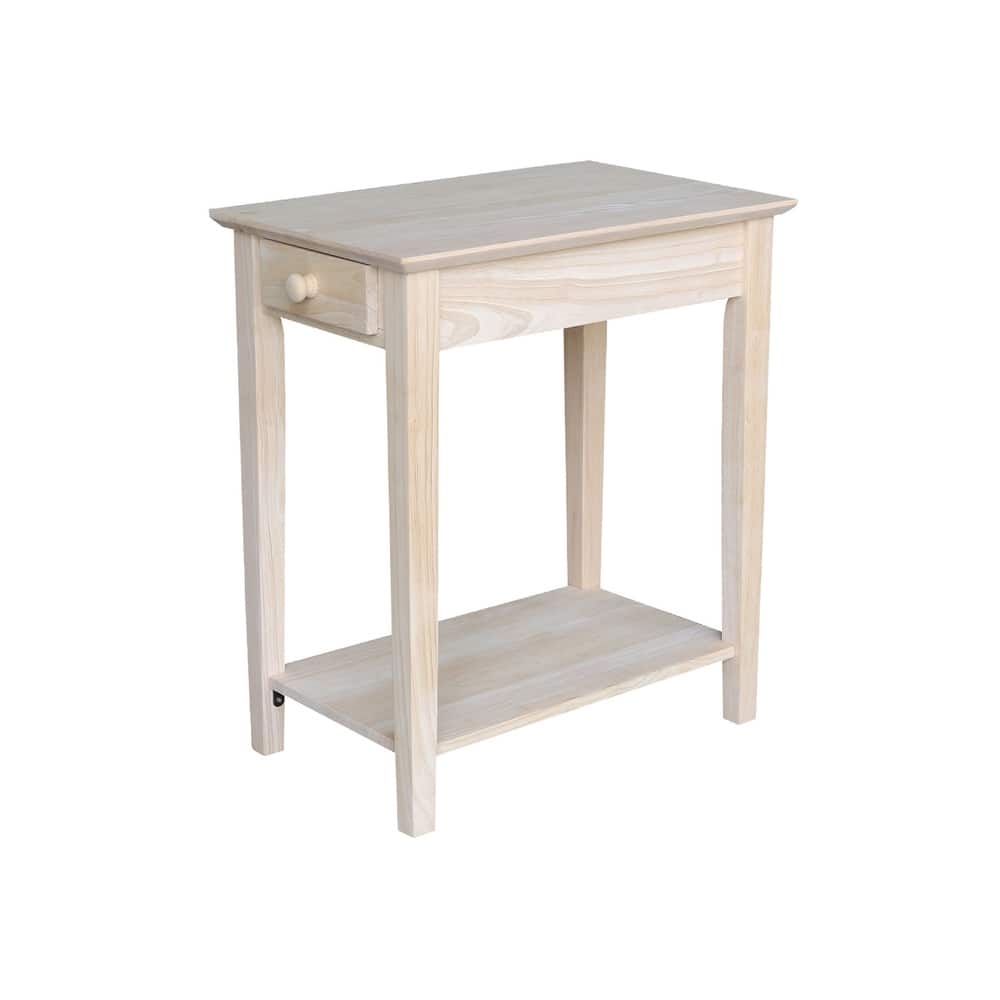 The Gray Barn Moonshine Narrow End Table - 22" x 14"