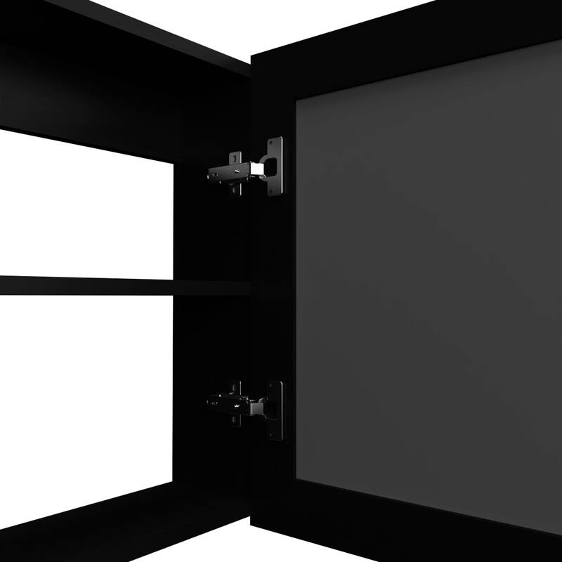 Medicine Cabinet 20.5" H, with 2 Shelves, 1 Door, and 1 Mirror