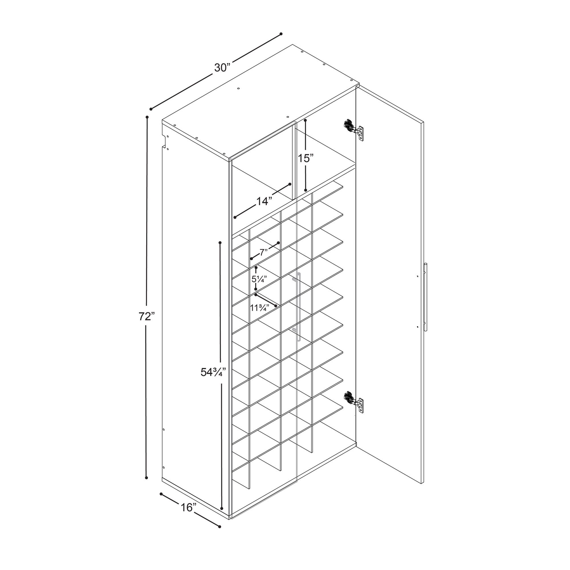 Hangups shoe 2025 storage