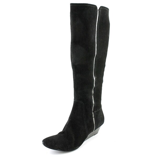 Alfani Swaye Round Toe Suede Knee High Boot
